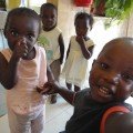 Foto of Children at a children's home outside Harare