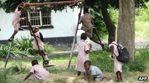 The members of Saltash Wesley raise funds to enable more children to go to school in Zimbabwe (Photo from BBC site).