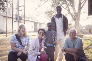 STIMMA dental team with their patient at Howard hostipal earlier this month (Photo courtesy of STIMMA)