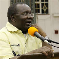 Fr Daka SJ, Dean of Arrupe College (Photo: Jescom Zimbabwe)