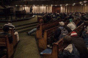 Bishop Verryn said guests must attend service daily to stay at the church.